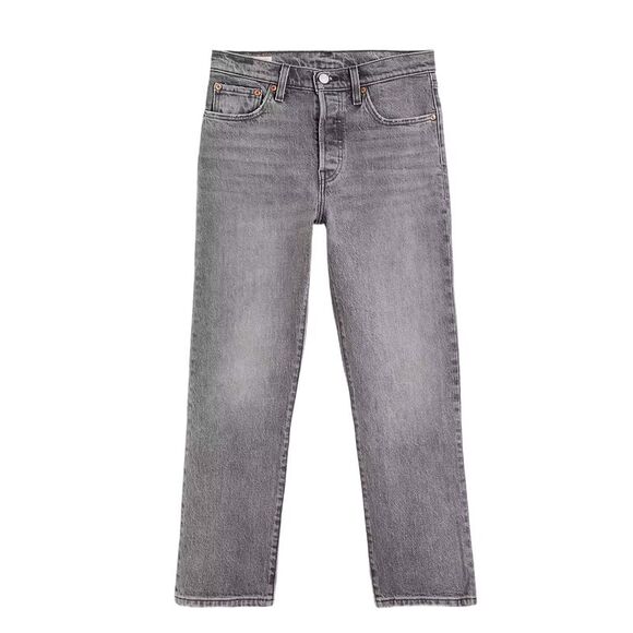 Levi`s Levi 501 93 Straight Jeans Women Grey - Picture 1 of 6